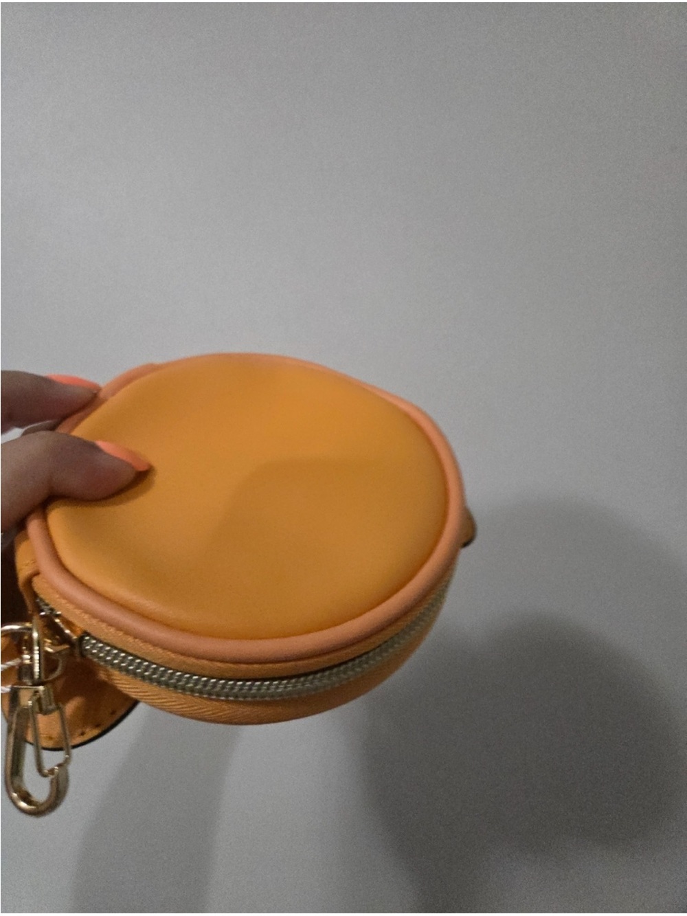 Disney Tigger Round Orange & Pink Coin Purse - Picture 3 of 5